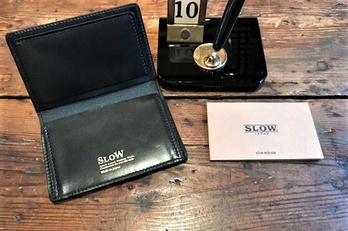 新生活 -名刺入れ- | SLOW - スロウ 公式サイト | 革製のバッグ、財布 