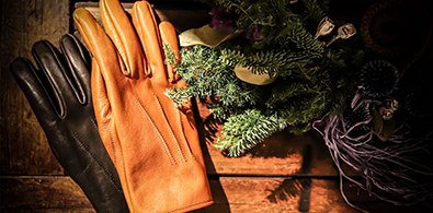 horse leather glove