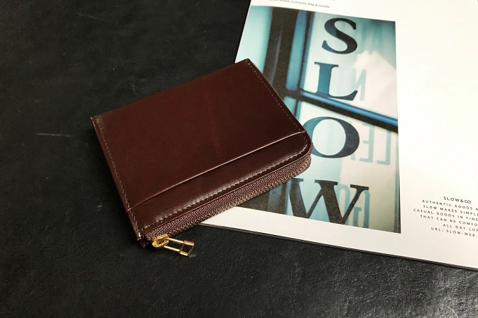 saddle pull up -zip mini wallet- | SLOW - スロウ 公式サイト | 革製 