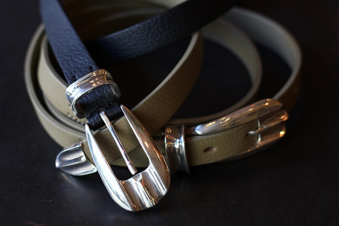 Silver buckle belt-goat- | SLOW - スロウ 公式サイト | 革製のバッグ、財布 等の製造販売