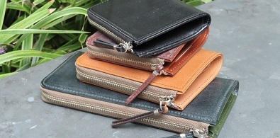 Bridle Leather Lzip Wallet