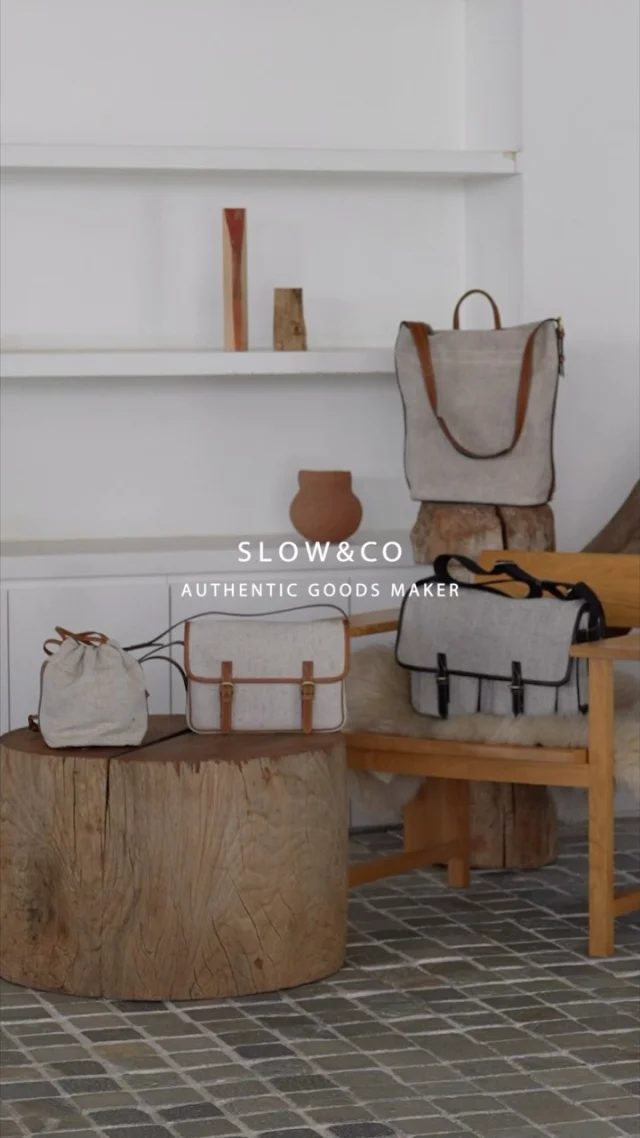SLOW Calf skin Draw String Bag SLOW＆CO SLOW Calf skin Draw String Bag SLOW＆CO